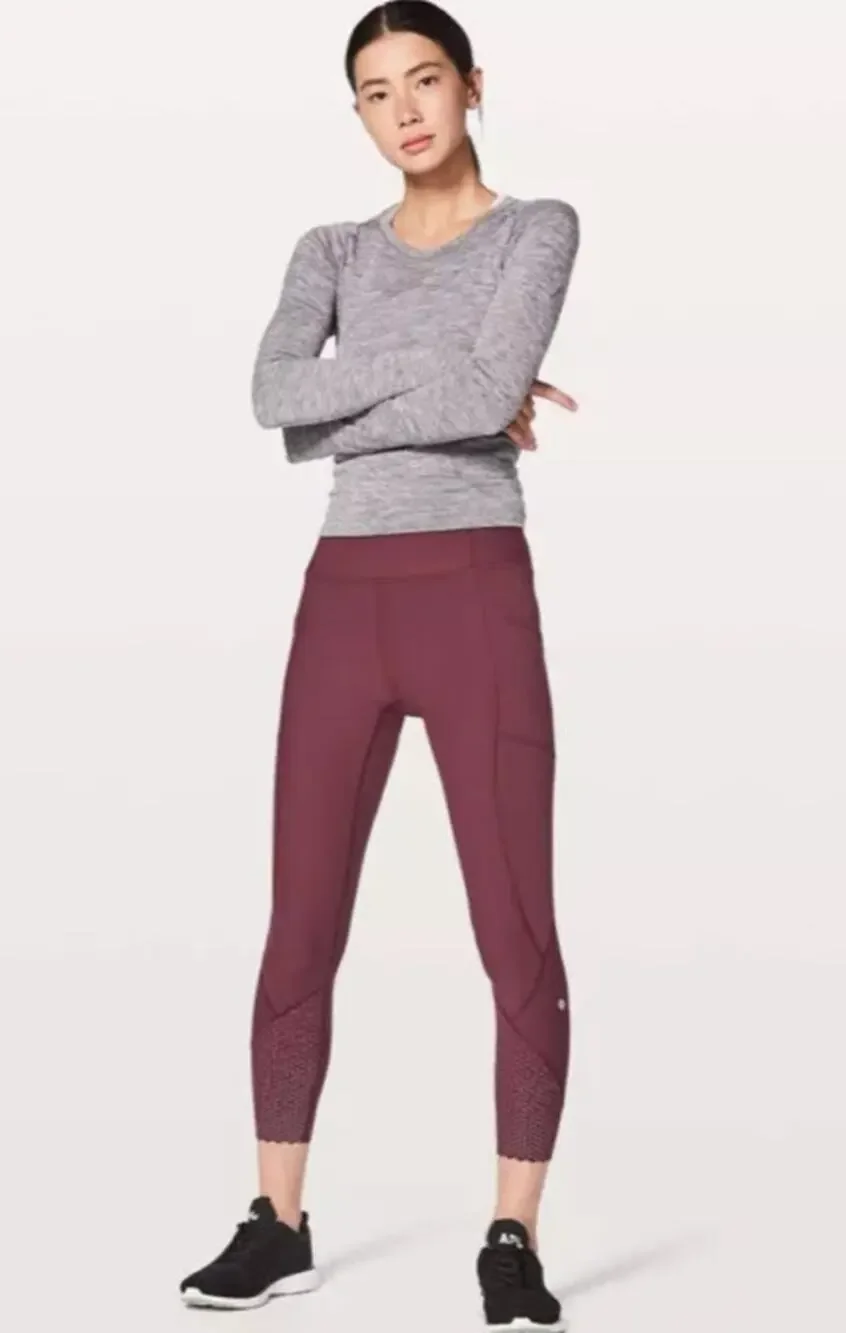 Lululemon Tight Stuff Tight II Size 8 Redwood 25